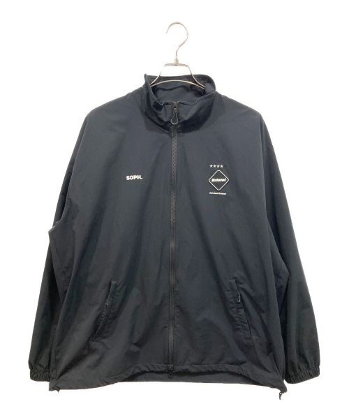 F.C.R.B.（エフシーアールビー）F.C.R.B. (エフシーアールビー) VENTILATION LOGO JACKET. ブラック サイズ:XLの古着・服飾アイテム