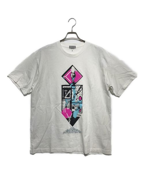 C.E（シーイー キャブエンプト）C.E (シーイー キャブエンプト) プリントTシャツ ホワイト サイズ:XLの古着・服飾アイテム