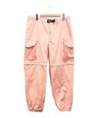 SUPREMEシュプリーム）の古着「Mesh Pocket Belted Cargo Pant」｜ピンク