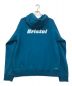 F.C.R.B. (エフシーアールビー) PIGMENT DYE SWEAT HOODIE ブルー サイズ:XL：12000円