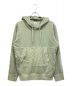 C.P COMPANY（シーピーカンパニー）の古着「COTTON FLEECE SLEEVE LOGO HOODIE」｜オリーブ