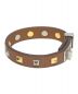 HERMES (エルメス) Mini Dog Clous Carres ブラウン：21000円