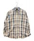 DAIWA PIER39（ダイワ ピア39）の古着「TECH WORK SHIRTS FRANNEL PLAIDS」｜ベージュ