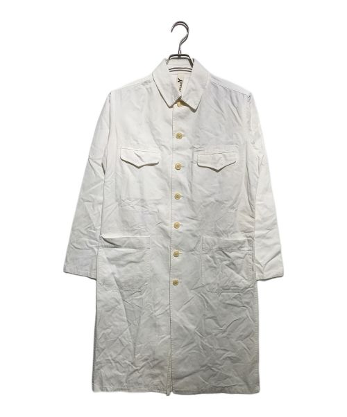 GROUND Y（グラウンドワイ）GROUND Y (グラウンドワイ) ミリタリーコート ホワイト サイズ:3の古着・服飾アイテム
