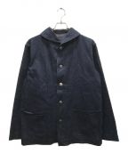 WAREHOUSEウエアハウス）の古着「USN DENIM DECK JACKET」｜インディゴ