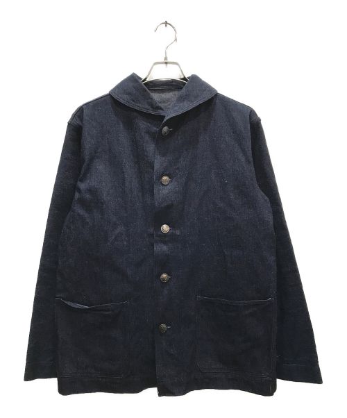 WAREHOUSE（ウエアハウス）WAREHOUSE (ウエアハウス) USN DENIM DECK JACKET インディゴ サイズ:42の古着・服飾アイテム