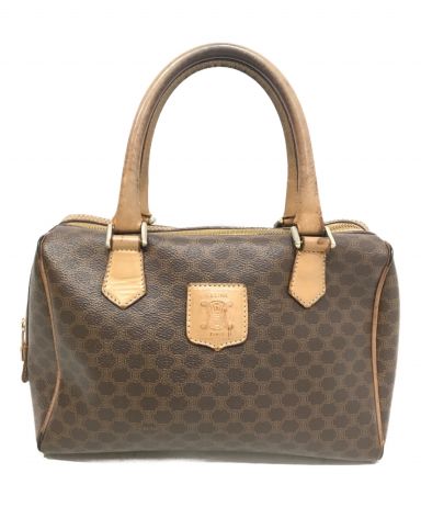 【中古・古着通販】CELINE (セリーヌ) マカダム柄ミニボストン 