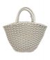 beautiful people (ビューティフルピープル) tube knitting basket グレー：7000円