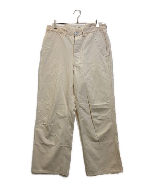 PHIGVEL MAKERS（フィグベルマーカーズ）PHIGVEL MAKERS (フィグベルマーカーズ) UTILITY TROUSERS アイボリー サイズ:SIZE 3の古着・服飾アイテム