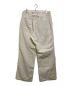 PHIGVEL MAKERS (フィグベルマーカーズ) UTILITY TROUSERS アイボリー サイズ:SIZE 3：9000円