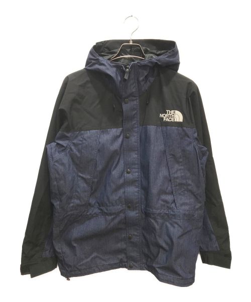 THE NORTH FACE（ザ ノース フェイス）THE NORTH FACE (ザ ノース フェイス) MOUNTAIN LIGHT DENIM JACKET インディゴ サイズ:Lの古着・服飾アイテム