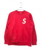 SUPREMEシュプリーム）の古着「S Logo Crewneck」｜レッド