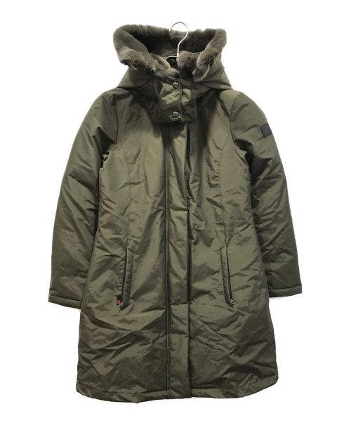 WOOLRICH（ウールリッチ）WOOLRICH (ウールリッチ) BOW BRIDGE COAT カーキ サイズ:XSの古着・服飾アイテム