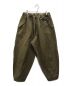 TRADE MARK GOLD（トレードマークゴールド）の古着「Backsatin Military Over Pants」｜カーキ