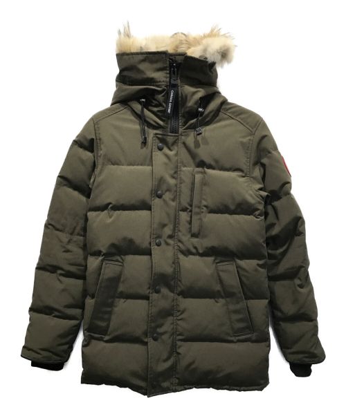 CANADA GOOSE（カナダグース）CANADA GOOSE (カナダグース) CARSON PARKA カーキ サイズ:Sの古着・服飾アイテム