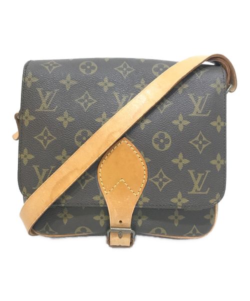 LOUIS VUITTON（ルイ ヴィトン）LOUIS VUITTON (ルイ ヴィトン) モノグラム　カルトシエールMM ブラウンの古着・服飾アイテム