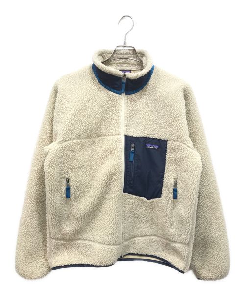 Patagonia（パタゴニア）Patagonia (パタゴニア) Classic Retro-X Jacket アイボリー サイズ:Mの古着・服飾アイテム