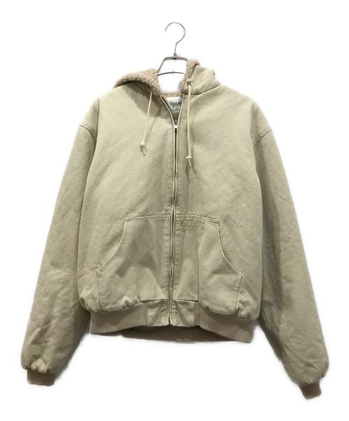 YOUNGER SONG（ヤンガーソング）YOUNGER SONG (ヤンガーソング) boa active parka jacket ベージュ サイズ:Ｌの古着・服飾アイテム