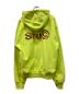 stussy (ステューシー) Stu C. Logo Hoody イエロー サイズ:XL：13000円