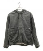 stussyステューシー）の古着「STONE WASHED WORK JACKET」｜グレー