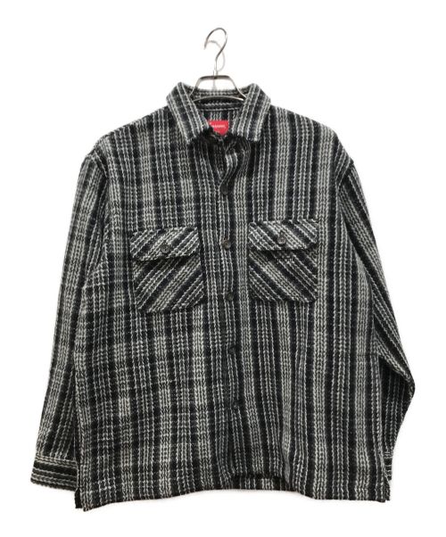 SUPREME（シュプリーム）SUPREME (シュプリーム) 22AW Heavy Flannel Shirt グレー サイズ:Mの古着・服飾アイテム