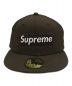 SUPREME (シュプリーム) New Era (ニューエラ) Box Logo Mesh Back ブラウン サイズ:7 5/8：7800円