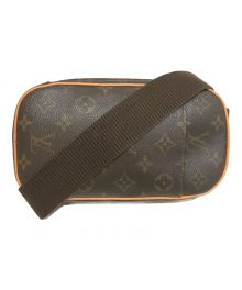 LOUIS VUITTON（ルイ ヴィトン）の古着「モノグラム ポシェット・ガンジュ」｜ブラウン