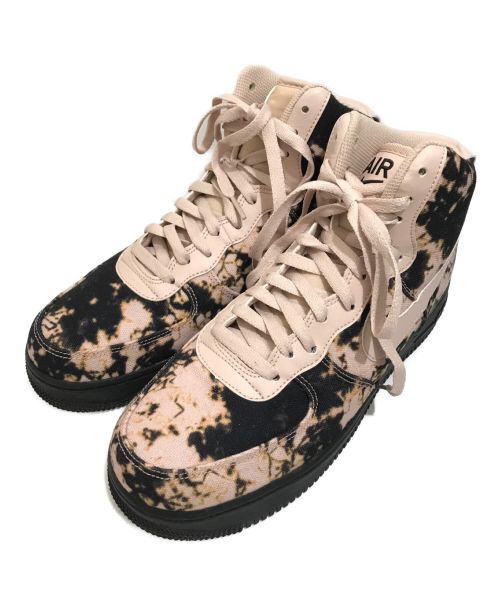 NIKE（ナイキ）NIKE (ナイキ) Air Force 1 High ベージュ×ブラック サイズ:27の古着・服飾アイテム