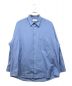 Graphpaper（グラフペーパー）の古着「Broad Oversized L/S Regular Collar Shirt」｜ブルー