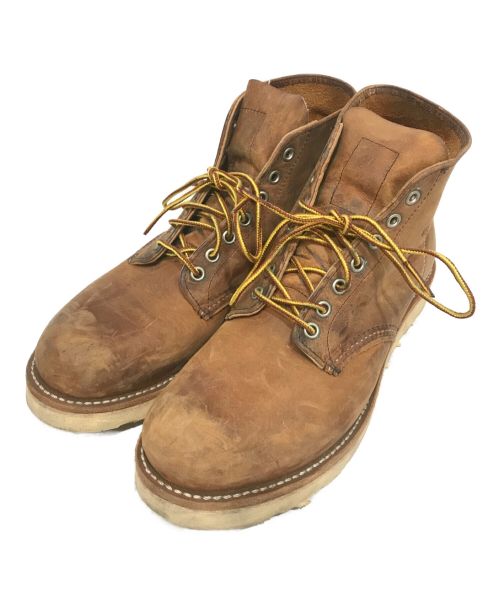 RED WING（レッドウィング）RED WING (レッドウィング) ラウンドトゥブーツ ブラウン サイズ:26.5の古着・服飾アイテム