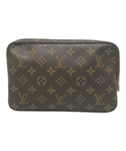 LOUIS VUITTON（ルイ ヴィトン）LOUIS VUITTON (ルイ ヴィトン) コスメポーチ ブラウンの古着・服飾アイテム