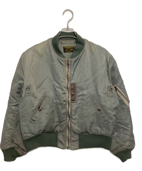 US ARMY（ユーエスアーミー）US ARMY (ユーエス アーミー) MA-1ジャケット カーキ サイズ:Mの古着・服飾アイテム