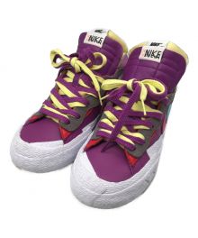 NIKE×sacai（ナイキ×サカイ）の古着「Blazer Low/ブレザーロー/Purple Dusk/スニーカー」｜ホワイト×パープル