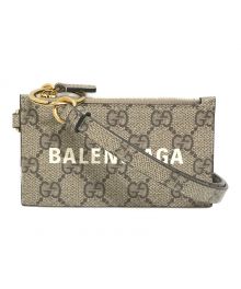 BALENCIAGA×GUCCI（バレンシアガ×グッチ）の古着「カードケース」｜ブラウン