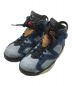 NIKE（ナイキ）の古着「AIR JORDAN 6 WASHED DENIM」｜ネイビー