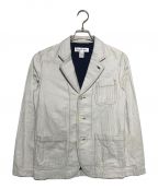 COMME des GARCONS SHIRTコムデギャルソンシャツ）の古着「3Bテーラードジャケット」｜グレー