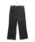 JOHN LAWRENCE SULLIVAN (ジョンローレンスサリバン) Rigid denim wide pants ブラック サイズ:48：15000円