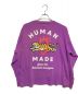 HUMAN MADE (ヒューマンメイド) graphic l/s t-shirt #3 パープル サイズ:XL：10000円