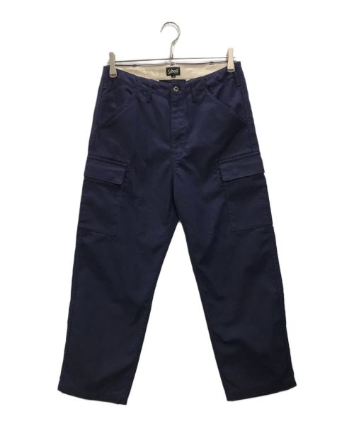 Schott（ショット）Schott (ショット) TC HOPSACK CARGO PANTS ブルー サイズ:Sの古着・服飾アイテム