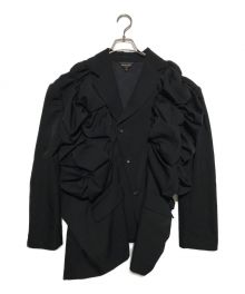 COMME des GARCONS（コムデギャルソン）の古着「Asynmetrical Jacket」｜ブラック