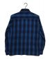 SUGAR CANE (シュガーケーン) INDIGO OMBLE CHECK  SHIRT ブルー サイズ:38：7000円