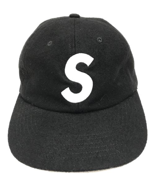 SUPREME（シュプリーム）Supreme (シュプリーム) Wool S Logo 6Panel Cap ブラック サイズ:　の古着・服飾アイテム