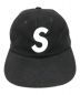 Supreme（シュプリーム）の古着「Wool S Logo 6Panel Cap」｜ブラック