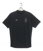 F.C.R.B.エフシーアールビー）の古着「S/S TEAM MOCK NECK TOP」｜ブラック