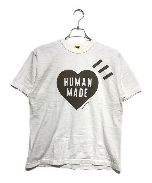 HUMAN MADE（ヒューマンメイド）HUMAN MADE (ヒューマンメイド) プリントカットソー ホワイト サイズ:Ｌの古着・服飾アイテム