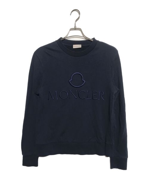 MONCLER（モンクレール）MONCLER (モンクレール) SWEATSHIRT ネイビー サイズ:Sの古着・服飾アイテム