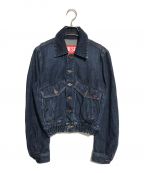 DIESELディーゼル）の古着「DE-TRACYデニムジャケット」｜ブルー