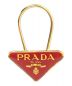 PRADA（プラダ）の古着「バッグチャーム」｜レッド