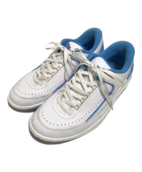 NIKE（ナイキ）NIKE (ナイキ) Jordan 2 Retro Low University Blue ホワイト×ブルー サイズ:28の古着・服飾アイテム