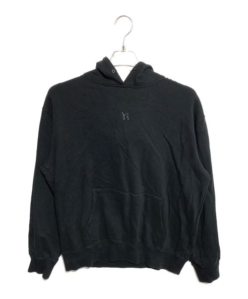 Y's（ワイズ）Y's (ワイズ) New Era (ニューエラ) COTTON FLEESE SWEAT PULLOVER HOODIE ブラック サイズ:4の古着・服飾アイテム